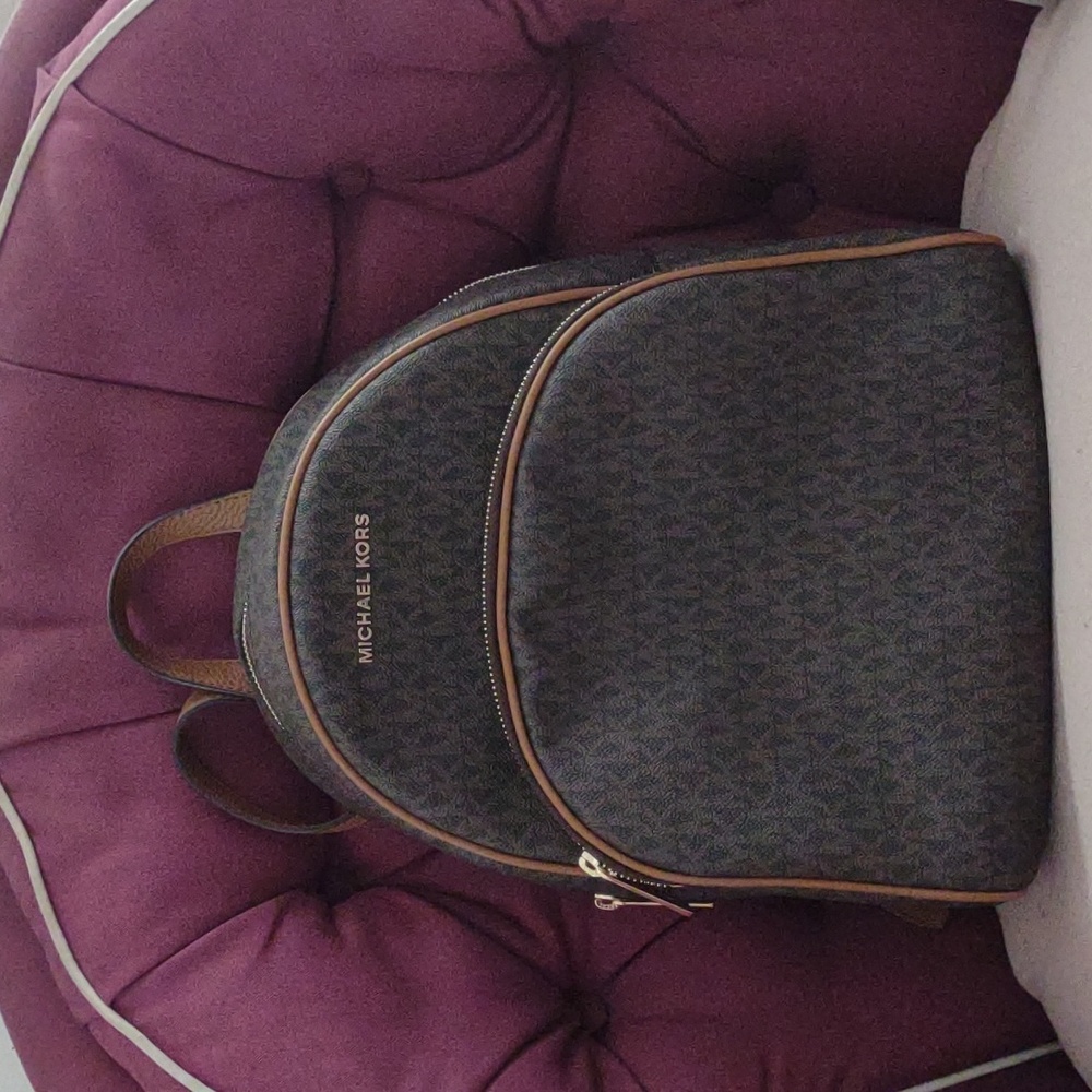 Michael kors backpack brand new never been used got it for my birthday years ago